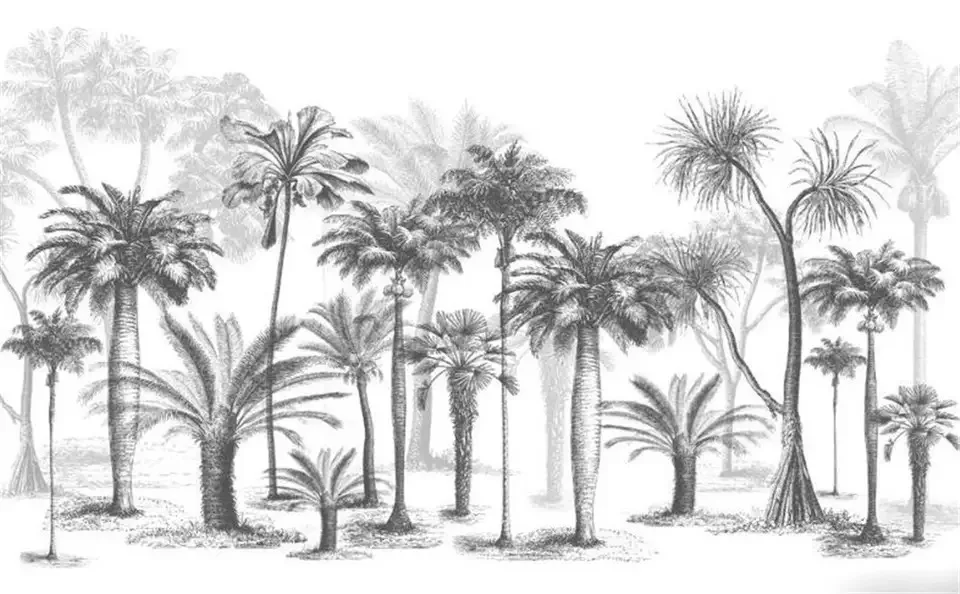 Milofi personalizado foto papel de parede preto