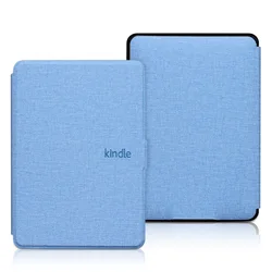 Premium Smart Hard Cover Case for Kindle and Kindle Paperwhite E - Readers (Sky Blue)