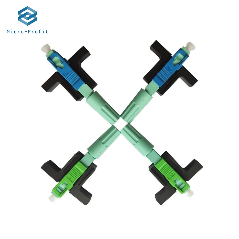 Free Shipping New SC APC UPC 58mm SM Single Mode Optical Connector FTTH Tool Cold Fiber Quick | Мобильные телефоны и