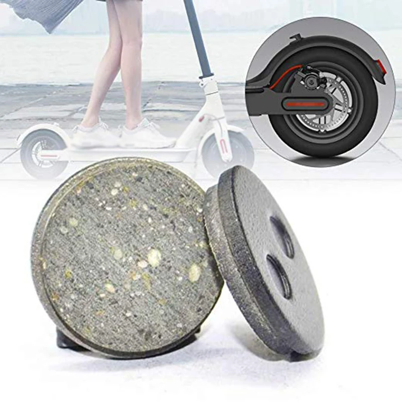 

For Xiaomi M365 Brake Pads Scooter Disc Skateboard Rotor Spare Outdoor Accessories 2Pcs Bike Convenient