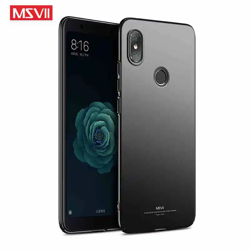 Mi 8 Lite чехол MSVII матовый для Xiaomi Mi8 Pro Чехол Xiomi SE Global Ring Holder Cover чехлы|Бамперы| |