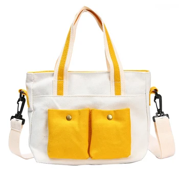 

Canvas Handbag Shoulder Crossbody Bags for Women Schoudertas Dames Small Square Bolsas De Mujer Hand Bag Woman Monedero Borse