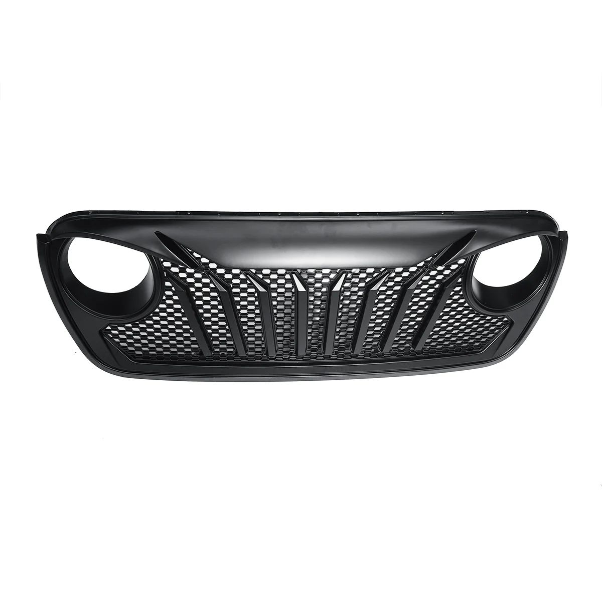 Для Jeep Wrangler JL черная гоночная решетка автомобиля Передняя Решетка переднего бампера решетка ABS сетка крышка автомобиля-аксессуары для укладки