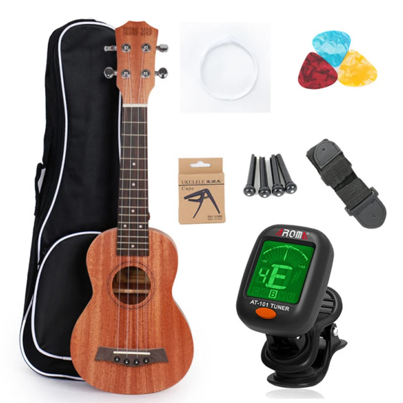 Гитара 23''Concert Ukulele акустическая Гавайская гитара 21 ''сопрано Гавайские