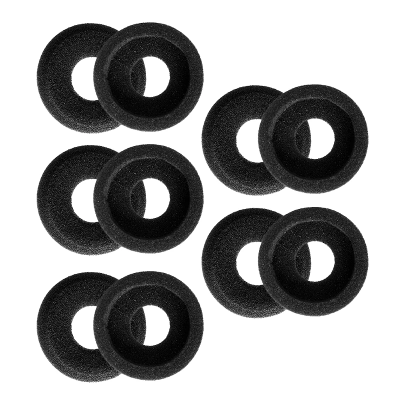Plantronics Blackwire 용 폼 이어 쿠션 패드 교체 5 쌍, C300 C310 C315 C320 C325 C3210 C3220 C3215 C3225 헤드셋