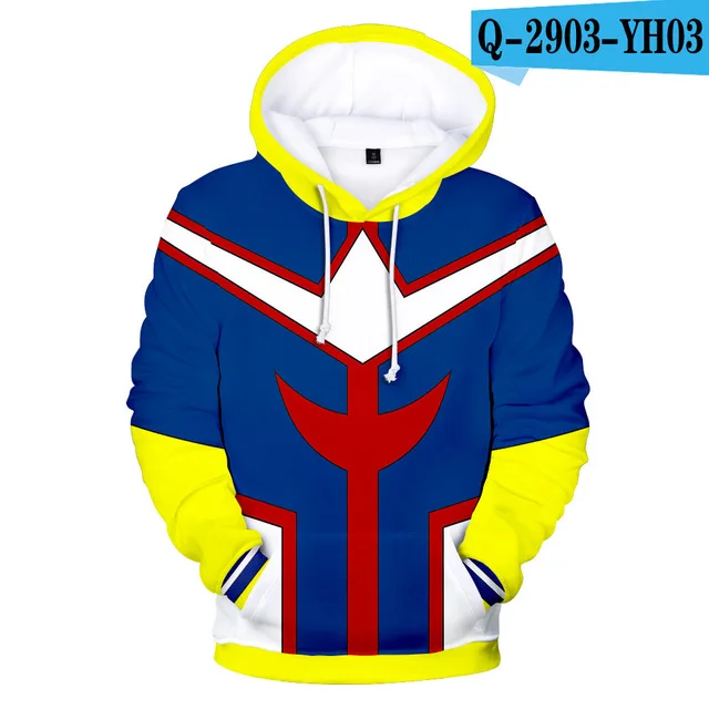 2 To 13 Years Kids Hoodies My Hero Academia 3d Printed Boys Girl Hoodie Sweatshirt Boku no Hero Academia Jacket Children Clothes - Цвет: tz-334