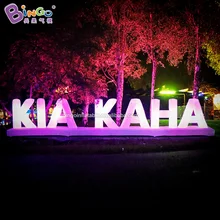 Декоративные 10,5X1,5 метров надувные логотип с буквенным принтом и принтом гигантские надувные букв алфавита/по индивидуальному заказу надувной буквы игрушка