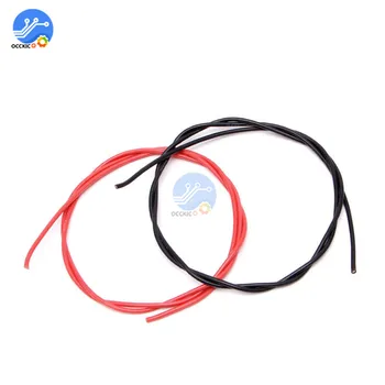 

Red Black 16 AWG Gauge Wire Flexible Silicone Stranded Copper Cables For RC