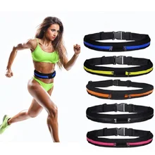 Спортивная сумка для бега, поясная сумка, сумка с карманами, сумка для бега на открытом воздухе, сумка для бега на велосипеде, водонепроницаемая Регулируемая сумка с защитой от кражи, спортивная сумка с ремнем