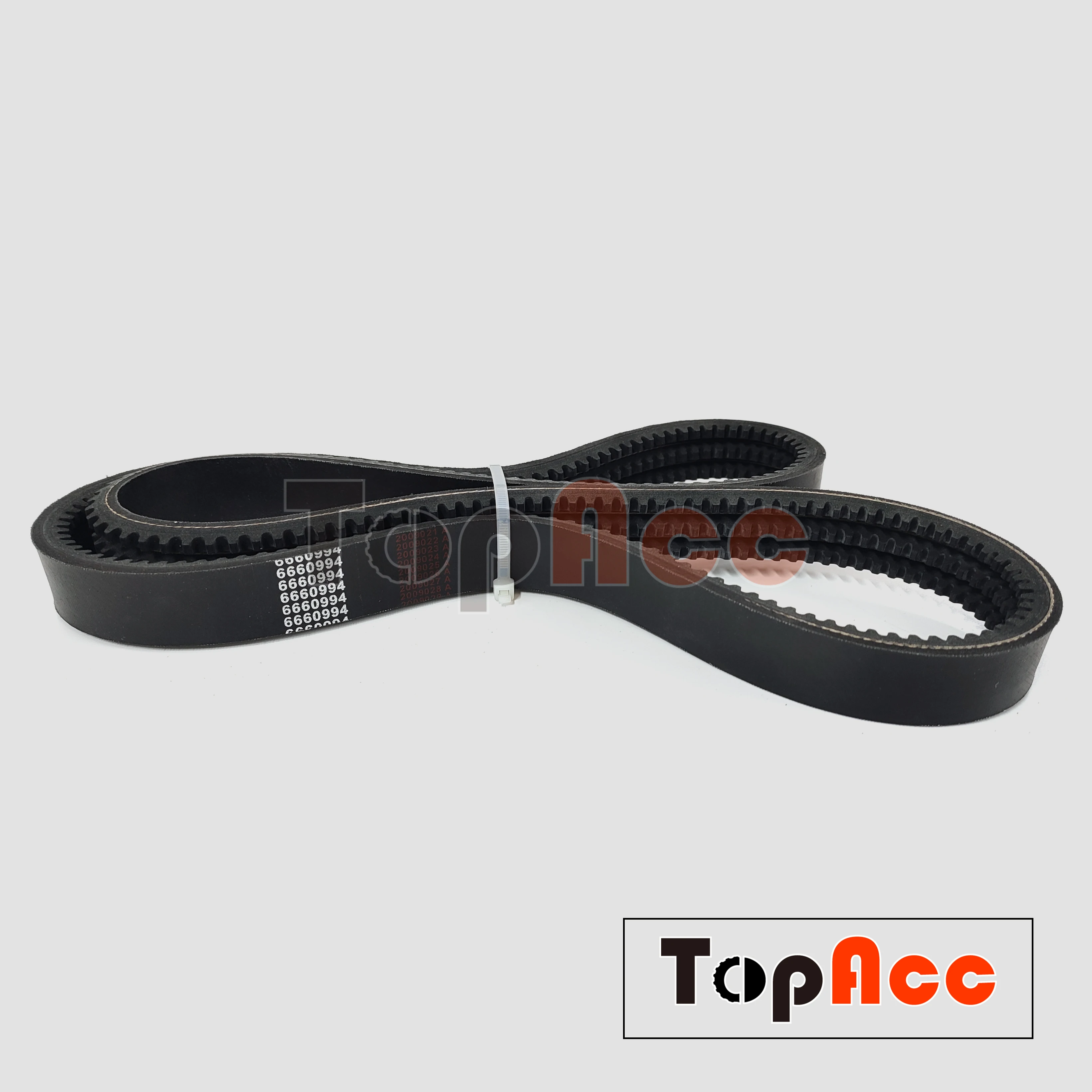 3 개의 그루브가있는 구동 벨트 6660994 1PC 적합 Bobcat Skid Steer Loaders 753 763 773 및 7753 Great Wear Resistance