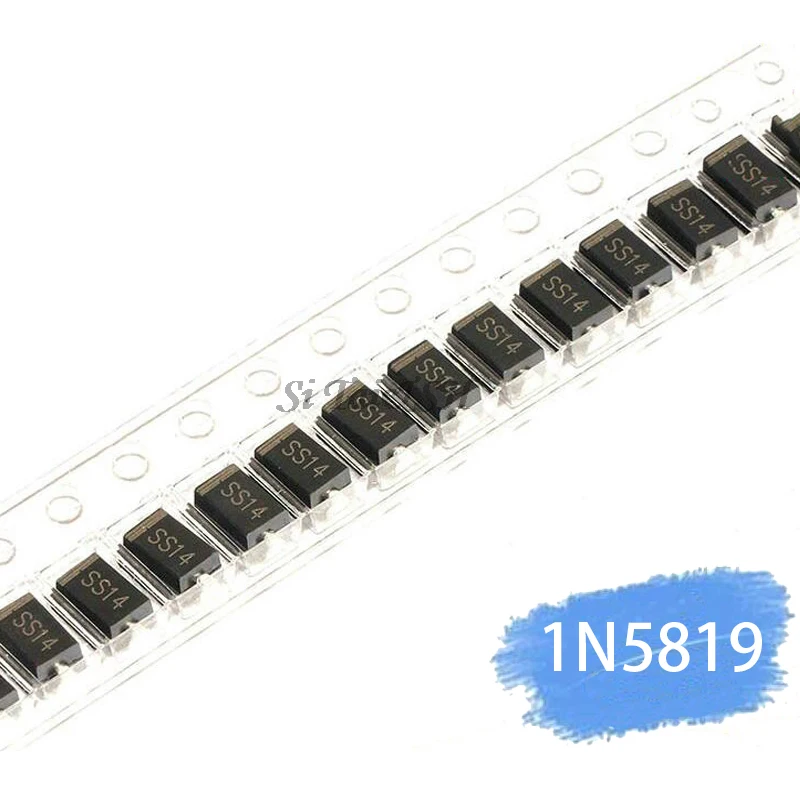 100pcs 0805 IN5819 1N5819WS IN5819WS SOD-323 S4 B5819WS SMD Diodes | Электронные компоненты и принадлежности