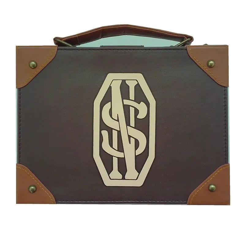Сумка Поттера Хогвартс PU школьный значок маленький чемодан Поттер Гермиона Ньют сумка на плечо сумки кошелек пенал подарки