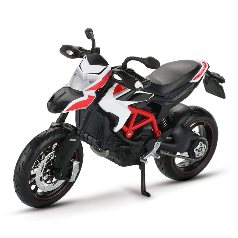 Maisto 1:12 модель мотоцикла Игрушка Сплав мотоцикл Panigale 1199 H2R внедорожные мотоциклы Мотокросс игрушки для детей Коллекция - Цвет: Hypermotard 1100