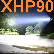 Мощный XHP70.2 XHP90 светодиодный фонарик перезаряжаемый фонарь супер водонепроницаемый зум лучший для кемпинга рыбалки охота свет