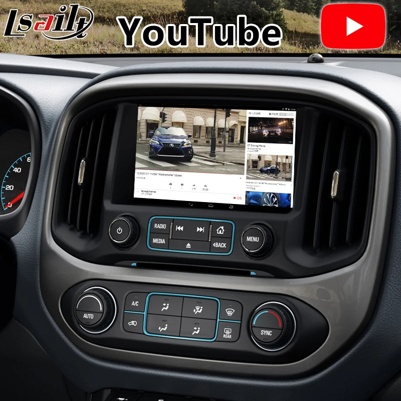 Lsailt Android мультимедийный видео интерфейс для Chevrolet Colorado 2014 2019 год GPS навигация с 3 Гб