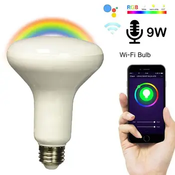 

Super Bright WIFI Smart LED Bulb APP Remoto Control Decoration RGBW Durable Atmosphere Lamp Light LED Lamp Bedroom Home Party