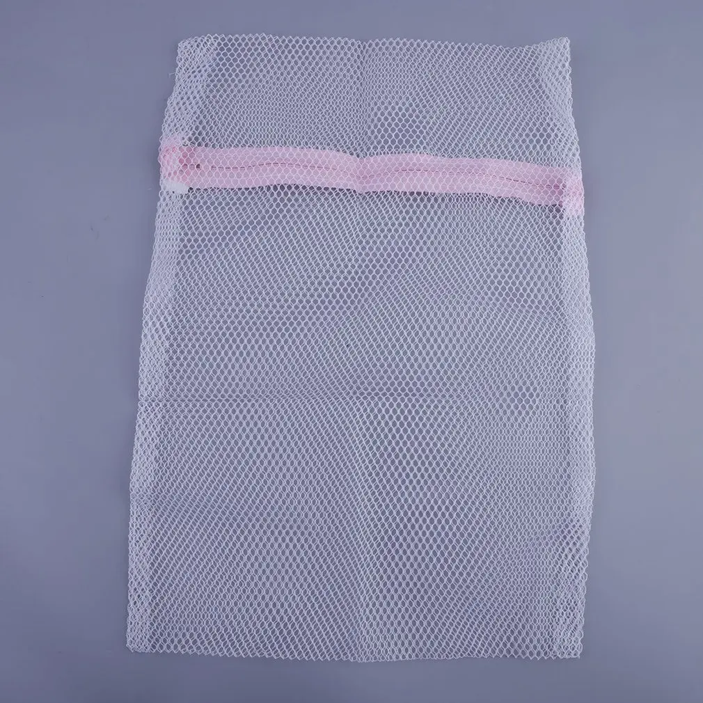 3 Sizes Zippered Mesh Laundry Wash Bags Foldable Delicates Lingerie Bra Socks Underwear Washing Machine Clothes Protection Net