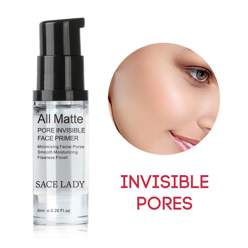 Face Pores Hydrating Makeup Base Face Primer Gel Invisible Pore Light Oil-Free Make Up Matte Looks Cosmetic Long Last Facial