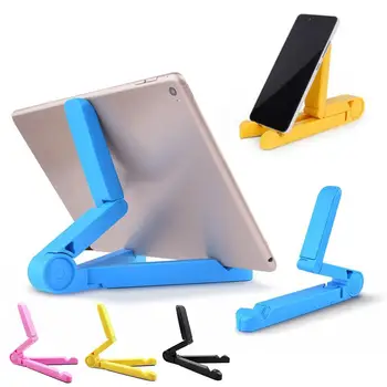 

Portable Tablet Holder Foldable Phone Holder Universal Cellphone Desktop Stand Support Adjustable Tripod Table Desk Mount Stand