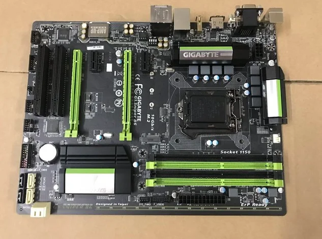 Gigabyte GA-G1.Sniper B6 рабочего Материнская плата G1.Sniper B6 B85 LGA 1150 DDR3 i3 i5 i7 32G блок питания ATX доска