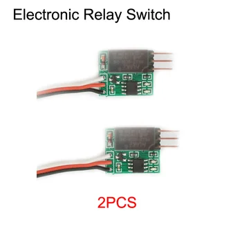 

2PCS Servo Signal Input Reply Switch Electronic Module Max 2A LED/Camera/BB Buzzer/Smoking Controller Relacement Parts For RC