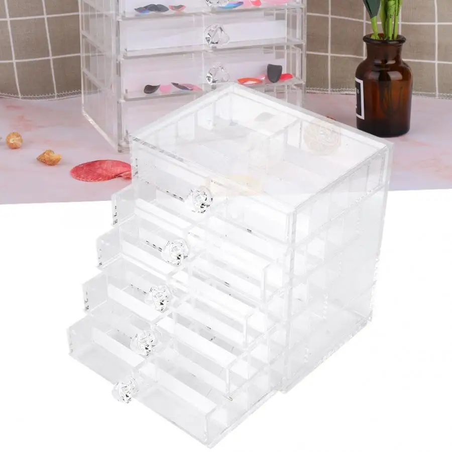 

Nail Polish Organizer Nail Chart False Nail Tips Empty Nail Art Tools Storage Box Board Display Box Rhinestone Bead Container