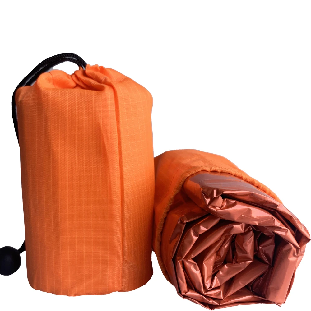 Emergency Sleeping Bag  - Use as Emergency Bivy Sack, Survival Sleeping Bag, Mylar Emergency Blanket