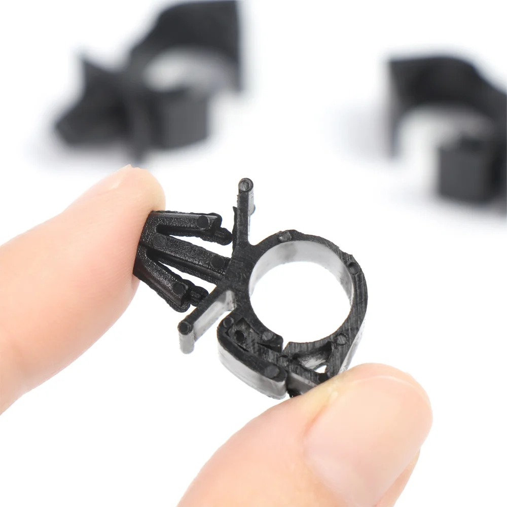 10Pcs Durable Car Wiring Harness Fastener Clips Cable Pipe Tie Wrap Cable Clamp Oil Pipe Beam Line Push Mount Retainer Clip cable clip,cable clamp