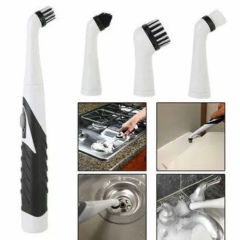 

Electric Clean Brush For Cleaning Kitchen Toilet Plastic Cleaning Brush kitchen Home Supplies