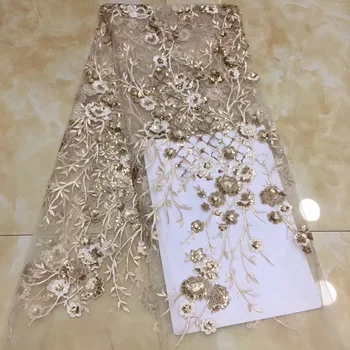 

Sky Blue African Lace Fabric 2019 High Quality Swiss Voile Lace In Switzerland African Tulle Lace Materials For Man