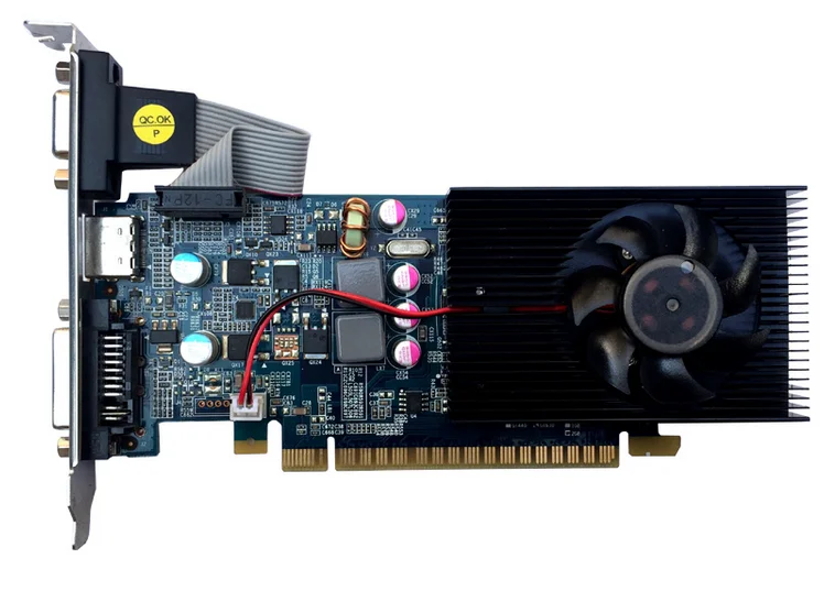 Видеокарта GT730 2 ГБ 64 бит GDDR3 GT 730 2G D3 игровые видеокарты для NVIDIA GeForce HDMI Dvi VGA