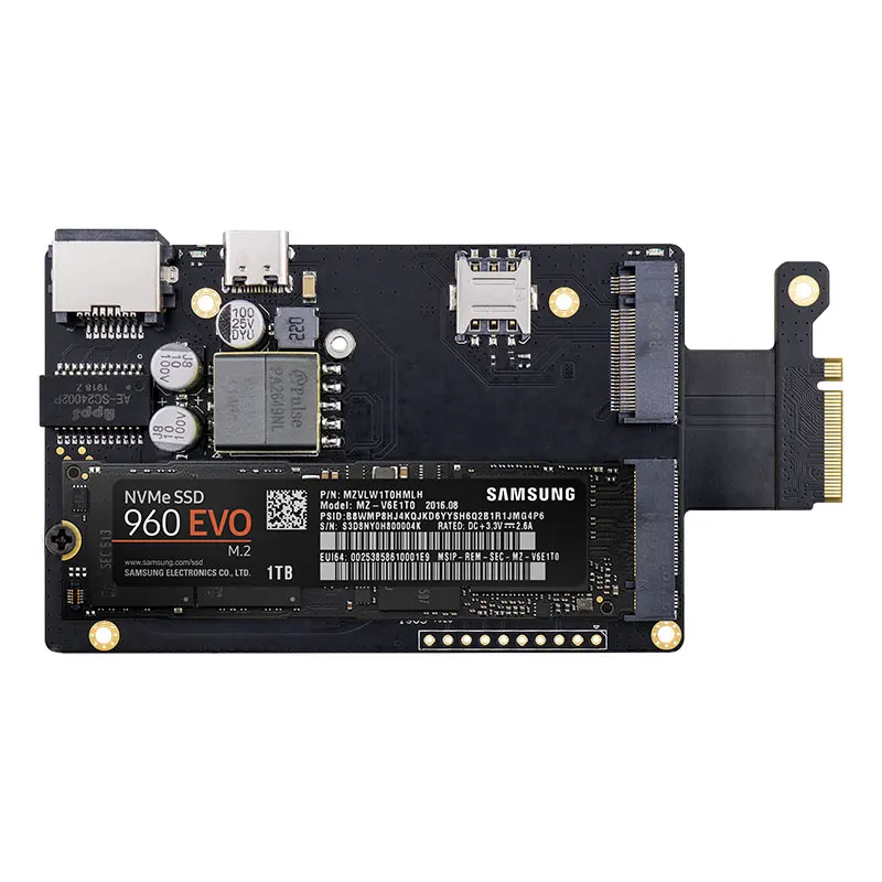 Placa de Extensão Khadas M2x com Capacidade Poe - Imagem 5