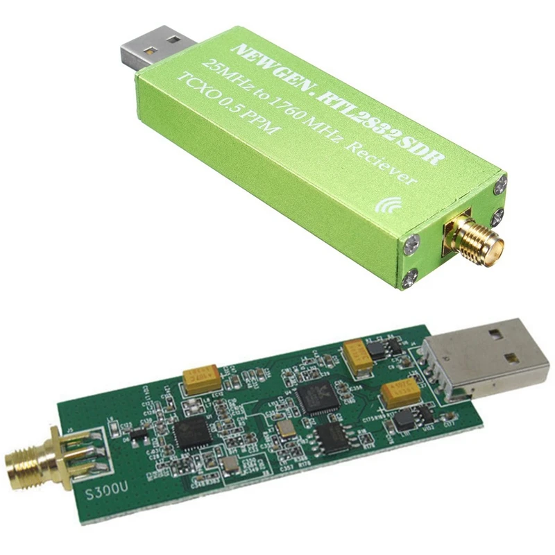 USB адаптер RTL-SDR RTL2832U+ R820T2+ 1Ppm TCXO ТВ тюнер Стик приемник