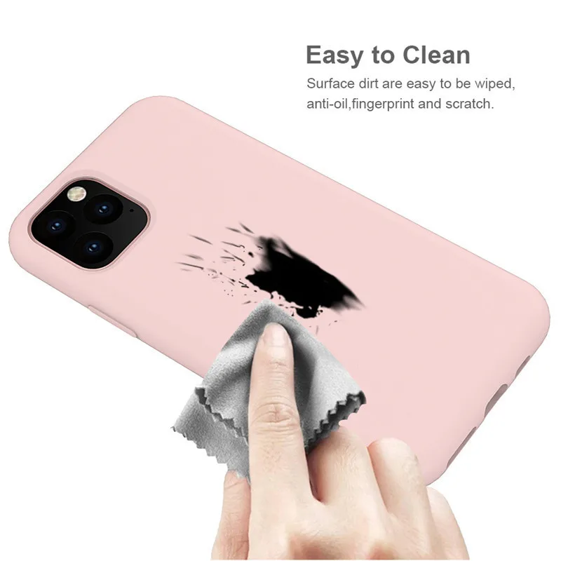 Роскошный жидкий силиконовый чехол для телефона для iPhone 11 Pro Max XR XS MAX X Чехол Карамельный цвет противоударный мягкий чехол на заднюю панель
