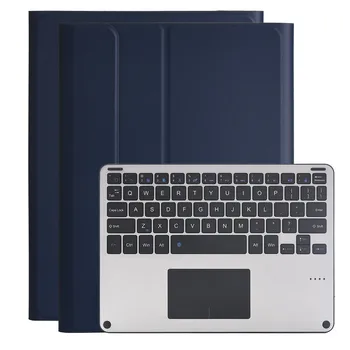 

Bluetooth Tablet Keyboard Case For Huawei MatePad Pro 10.8 Inch PU Leather Tablet Cover with Detachable Alloy Touchpad Keyboard