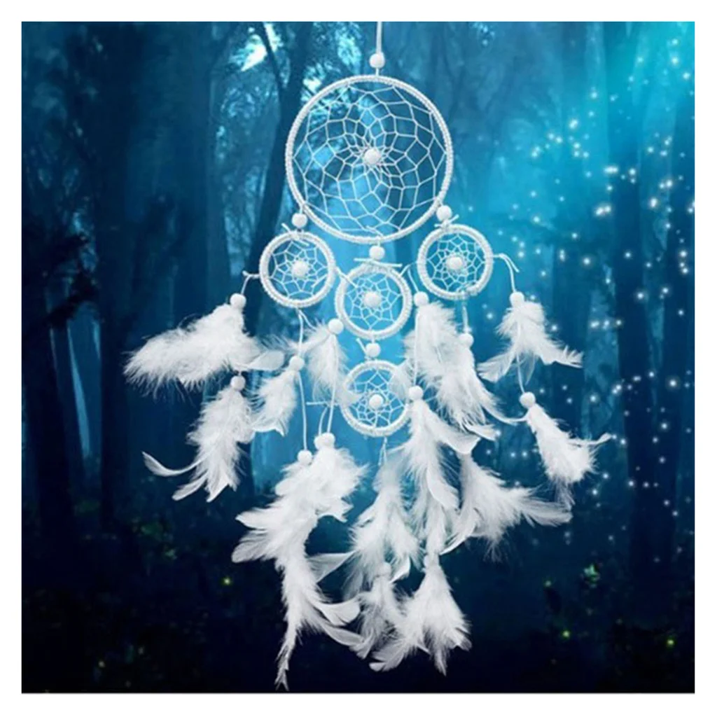 

New 5D Full Diamond Painting Dream Catcher Embroidery Cross Stitch Kit Room Decor Rhinestone DIY Craft