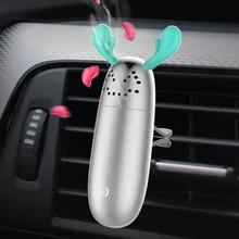 Автомобильный освежитель воздуха с милым лосем и дьяволом, освежитель воздуха, ароматизатор для автомобиля, автомобильный аксессуар