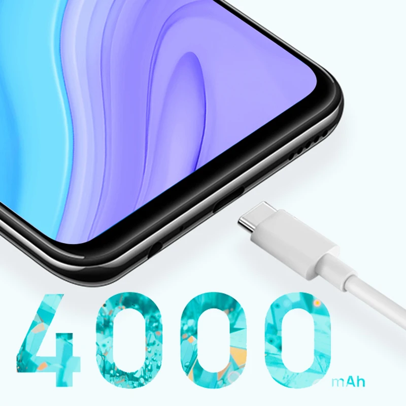 Новый оригинальный huawei Enjoy 10 plus сотовый телефон 6 59 дюймов 2340x1080P Android 9 1 Kirin 710F 128G