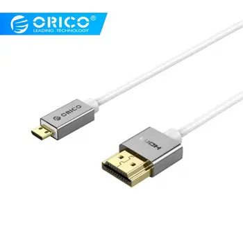 

ORICO HD105 HDMI to mini Micro HDMI Male to Male Jack HD 4K 3D 1080P Universal High Speed Cable for Computer Camcorder Tablet