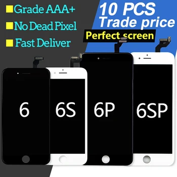 

10pcs/lot For iphone 6 lcd display For iphone 6S lcd 6 Plus 6s Plus Touch screen Replacement 3D Touch 6Splus 6Sp