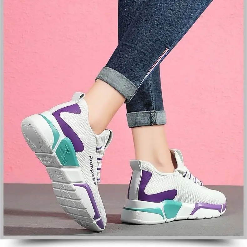 Running Shoes for Women Hot Sale Summer Breathable Soft Air Mesh Sneakers Women Walking Jogging Trainers Chaussures Femme
