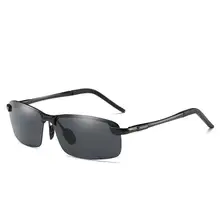 UV400 Солнцезащитные очки для пилота Юрта, мужские поляризованные солнцезащитные очки, фирменный дизайн логотипа, очки для вождения A3043