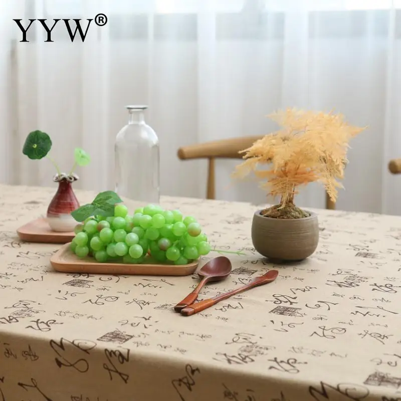 Nordic Style Tablecloth Printed Table Cover Cotton Rectangular Tablecloths In Fabric Home Table Clo