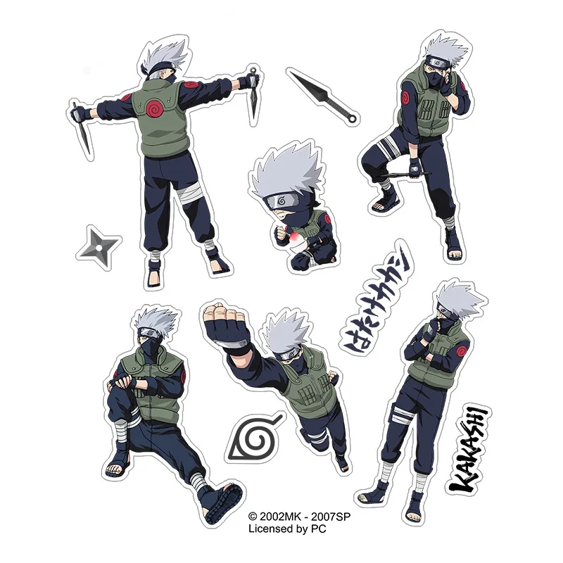 Наклейки для косплея Brdwn Hatake Kakashi Haruno Sakura Uchiha Sasuke |