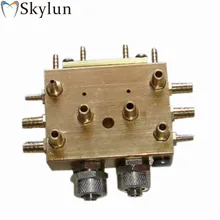 4 шт. стоматологический шкаф интегрированный клапан шасси воды воздуха интегрированный зубной клапан Оборудование Аксессуары для стоматологического кресла SL1234