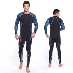 Men Thermal Clothing For Winter shirt leggings Sports set Quick dry Compression Training suits set rashgarda MMA Tracksuit xxxxl