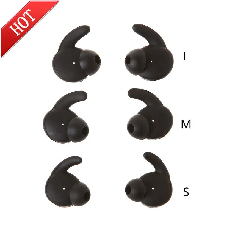 

3Pairs S/M/L Silicone Earbuds Tips Ear Hook Earphone Case In Ear Soft Silicone Cover for Huawei Sport Bluetooth Headset AM61