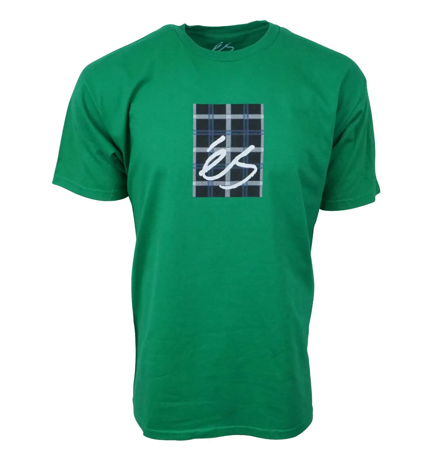 ES скейтборд Мужская футболка зеленый | одежда