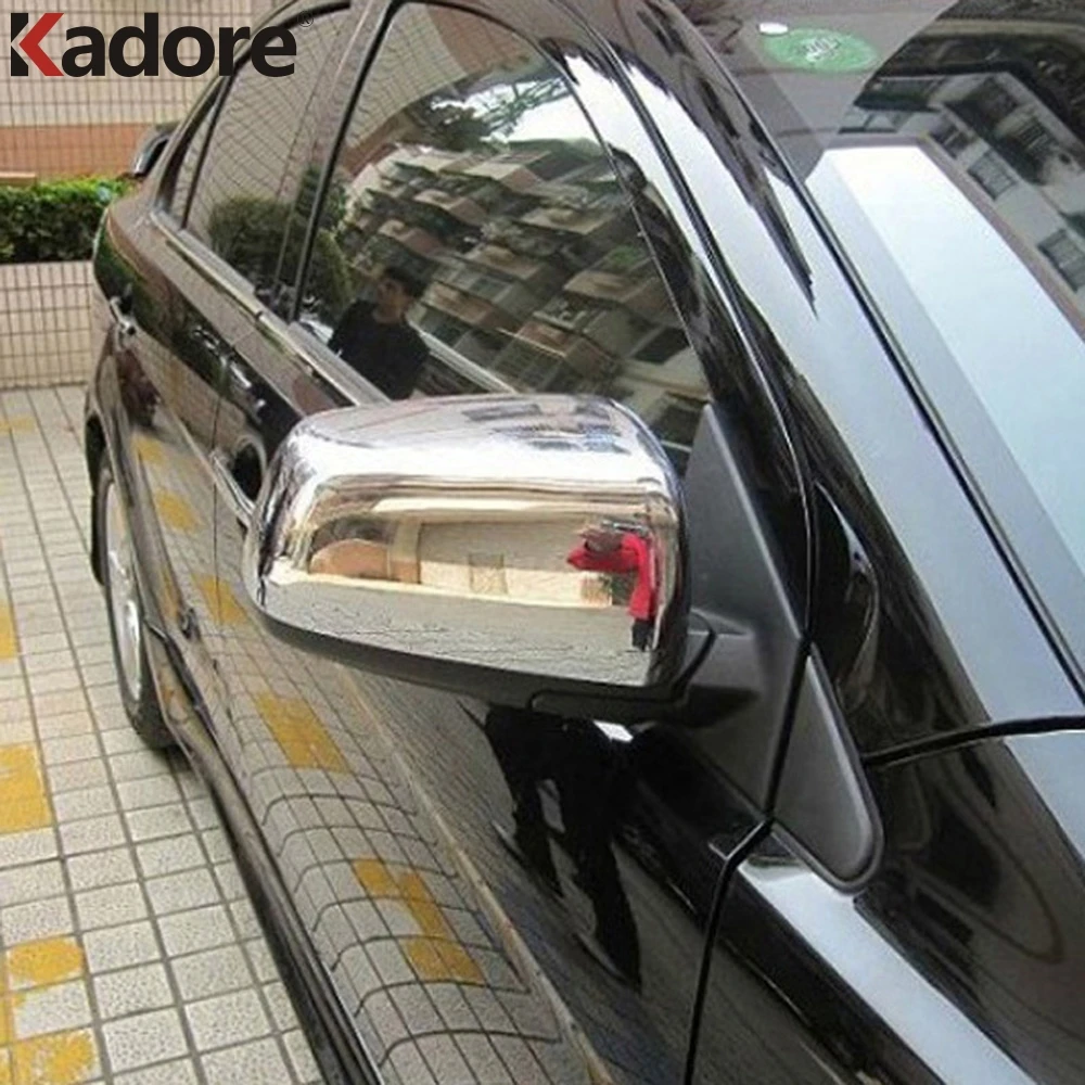 Накладки на боковые зеркала заднего вида для Mitsubishi Lancer X Evo 2010 2011 2012 2013 ABS|chrome door|door