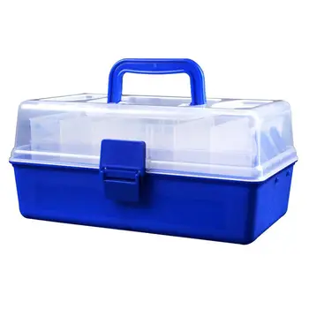 

Fishing Tackle Boxes On For Fishing Storage Box Case Multi-layer Portable Retractable Leg Plastic Box Fishhooks Bass Bait Lures